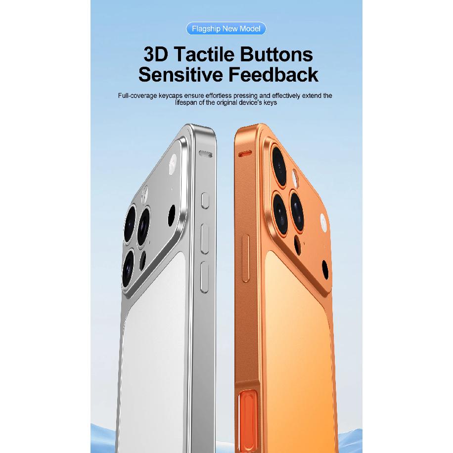 Odpinany Metalowy Tył Błyskawicznie Zmień 17 Etui Dla iPhone 16 15 14 13 Pro Max Uczucie Gołego Telefonu Osłona Obiektywu Matowa Osłona Ochronna