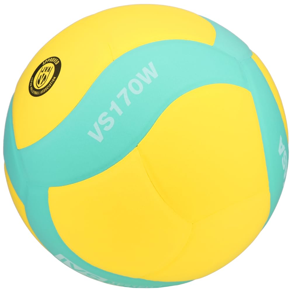 MIKASA Smile Valley Size 5 FIVB Approved Recommended Internal Pressure Yellow/Blue VS170W-Y-G 0.10-0.15 kgf/cm²