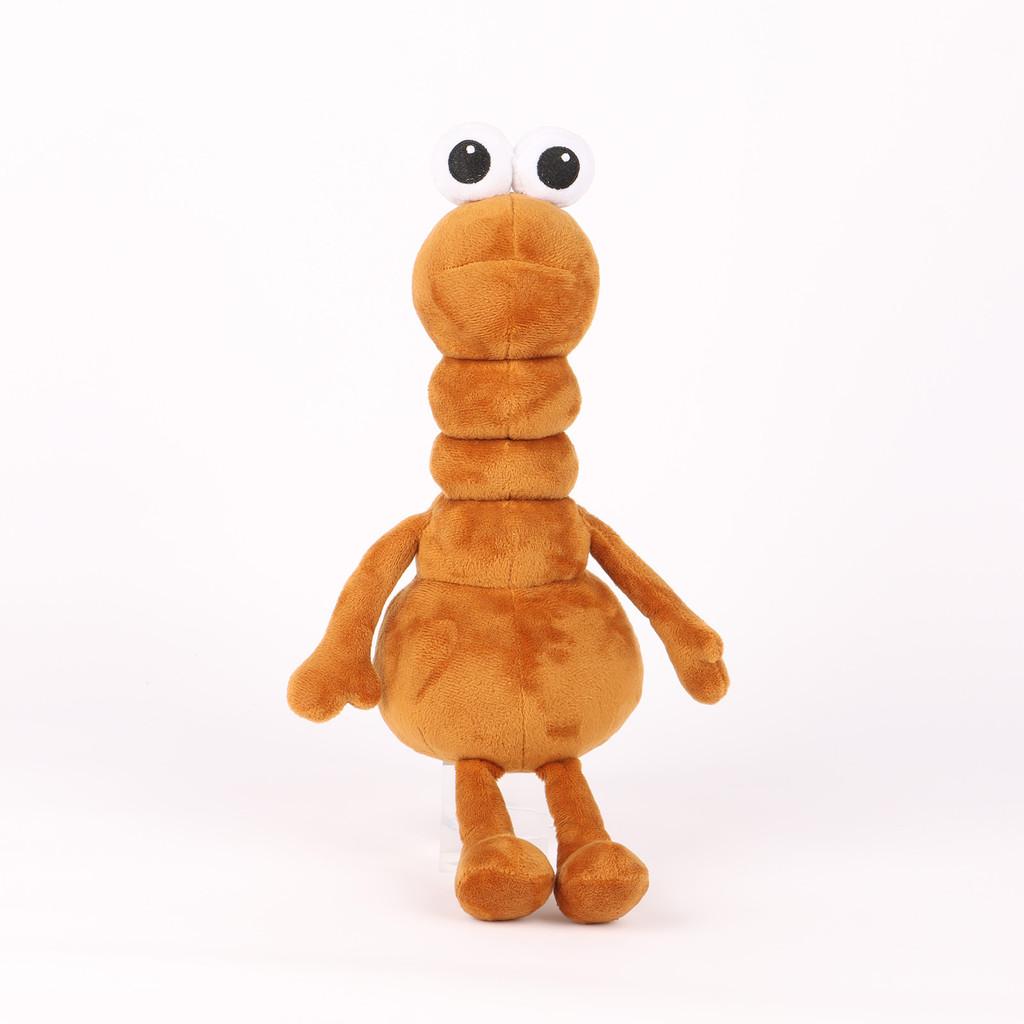 Marcus The Worm Meme Plush Toy Cartoon Animal Gift For Kids And Collectors
