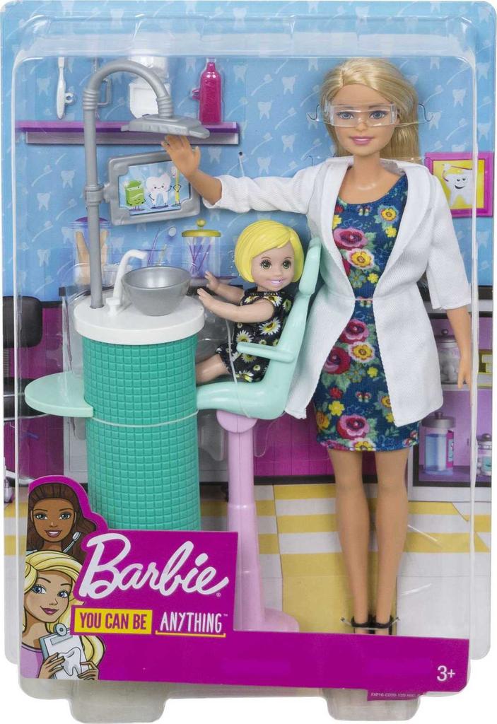 Barbie Barbie Dentist Play Set FXP16 Work!