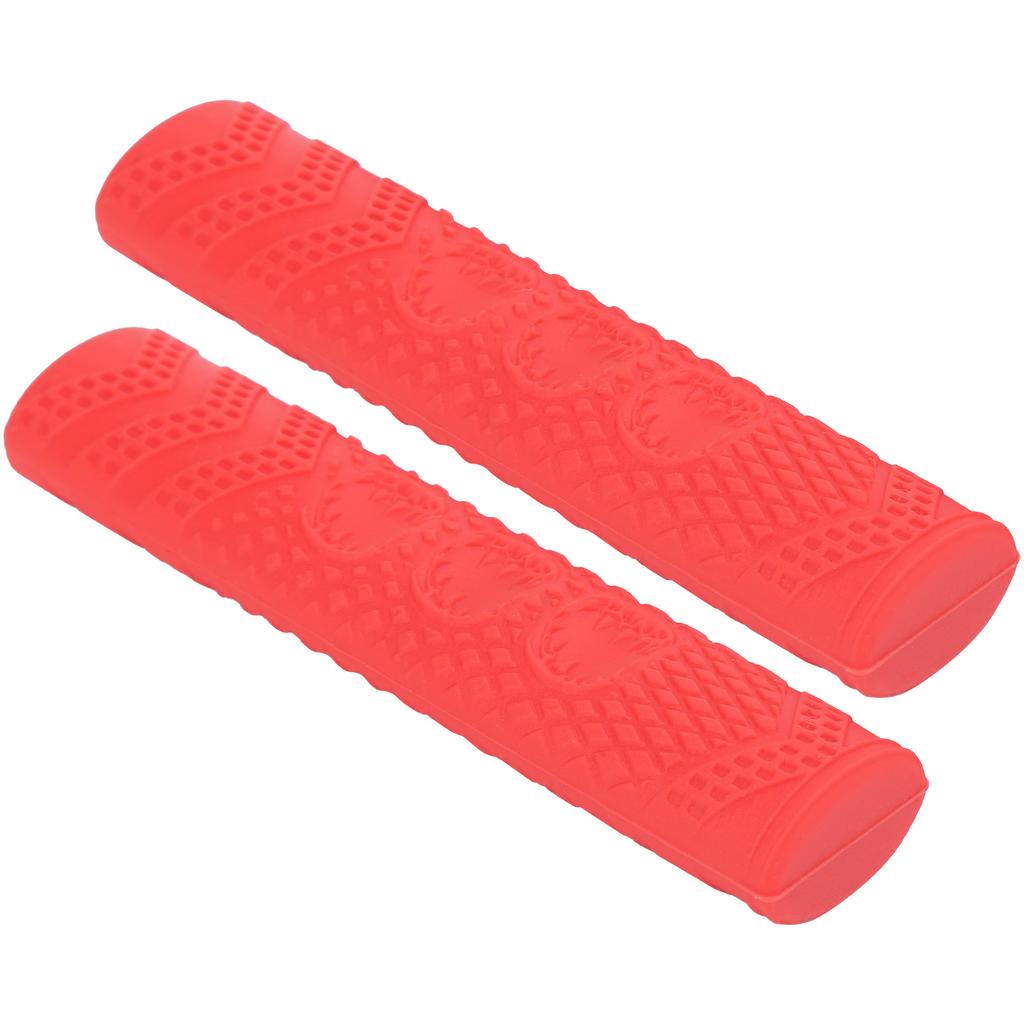 Silicone Anti Slip Brake Handle Sleeve Bicycle Universal Handbrake Lever Protection Cover(Red )