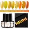 RBAN NAIL 7ml UV LED Soak-off żelowy lakier do paznokci Semi permanentny lakier holograficzny laserowy żel z cekinami
