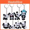 Panda Set Keychain With Creative Animal Shape For Collectors And Office Gifts