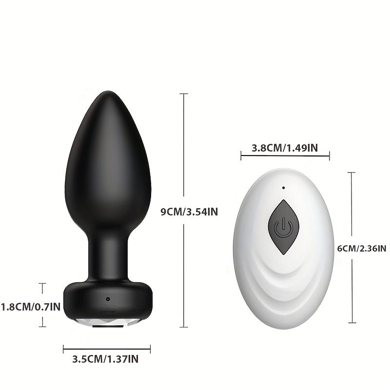 1 pc anal vibrator,wireless remote control butt plug male prostate massager,vaginal masturbator adult sex toys female male gay