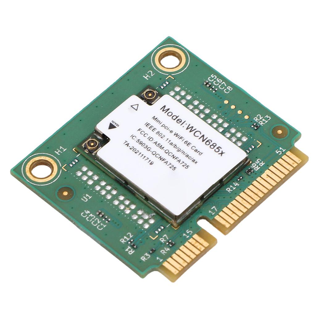 PCIE WiFi Card Support for 11 10 PC 6GB 6GHz 5GHz 2.4GHz Band WiFi 6E Wireless Card with 5.3 OFDMA MU MIMO s
