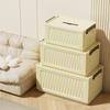 Storage Box Household Clothes Toy Storage Storage Box Large Clothes Storage Box Folding Box with Lid