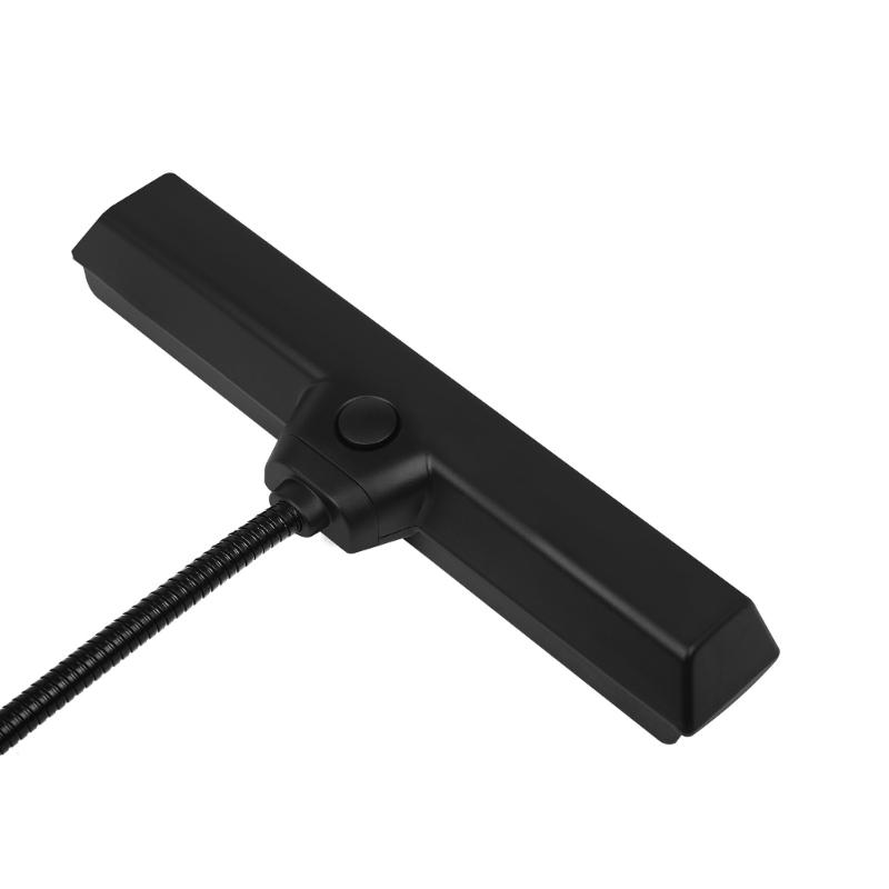 LED Buchleuchten zum Anklemmen Wiederaufladbar Notenständerlampe Klavierleuchten für Musiker, Klavier, Keyboard, Orchester Langlebig