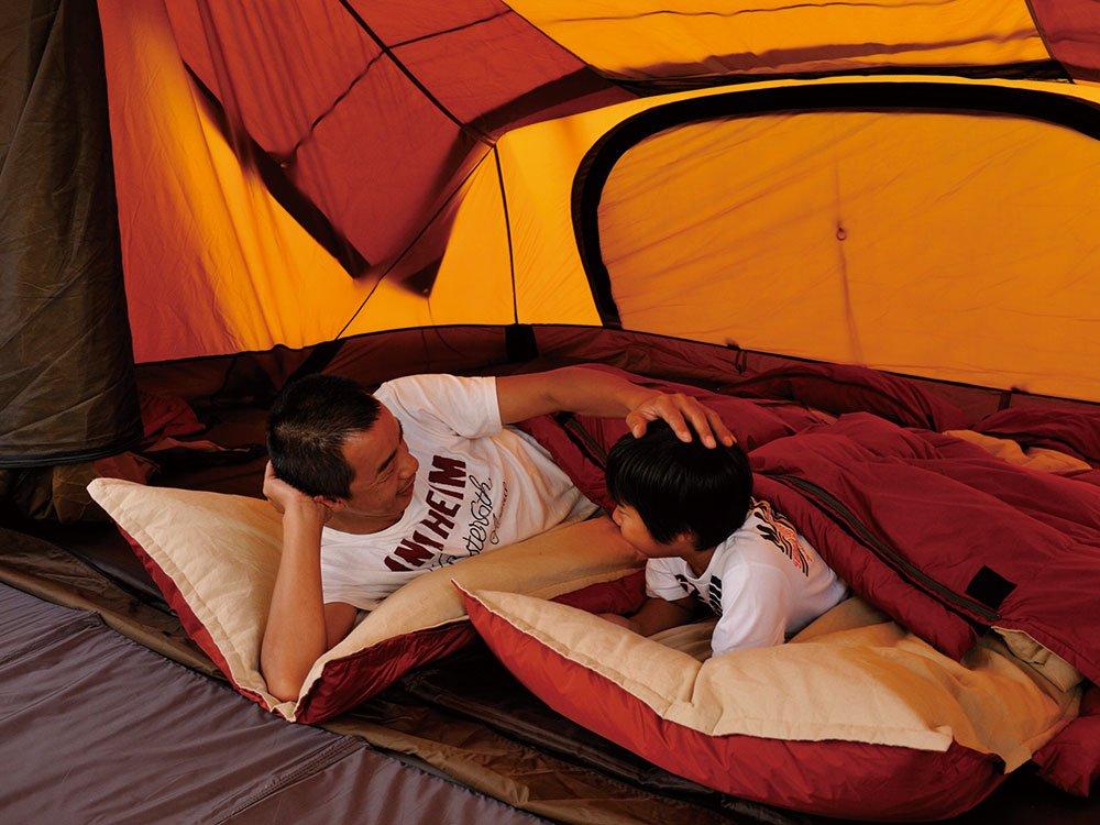 Snow Peak Sovsäck Katastrofförebyggande Separat Sovsäck Bred Drifttemperatur 5 Camping Utomhus [Minsta grader] BD-103