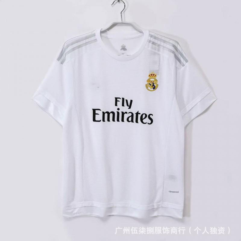 Klassiek Retro Voetbalshirt Korte Mouw Team Sport Training Kleding