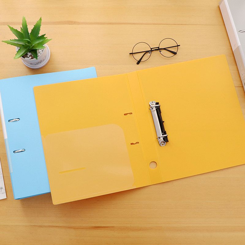 Large-Capacity Metal File Multi-Hole Folder