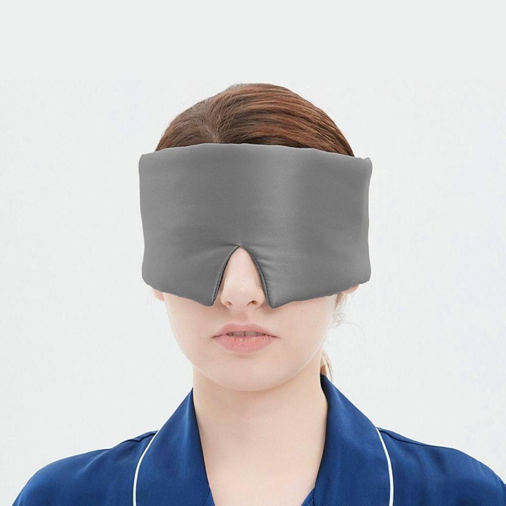 Imitation Silk Sleep Mask Soft Padded Eyemask Eye Shade Eyeshade  Sleep
