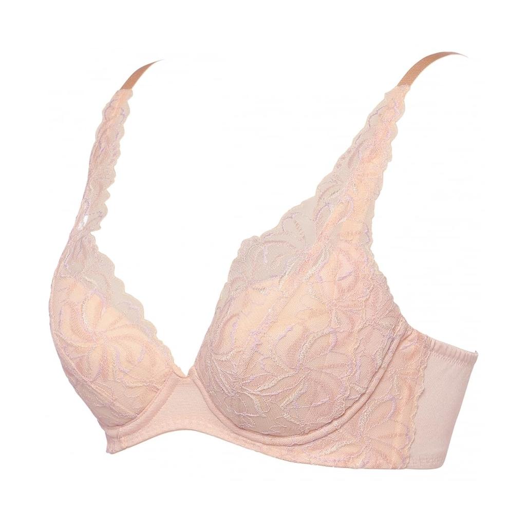 Triumph Angel Slimline 582 Bra with Prevents Bust Slims Creates a Beautiful F70 M008 Bra(R) (10217358) Underwire, Padded, 3/4 Cup, Spreading,