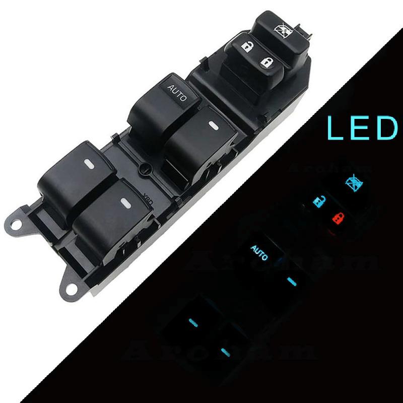 

Power Window Control Switch Button Master for Toyota Camry Corolla RAV4 Highlander Yaris Prius C 2006-2014 84820-06100