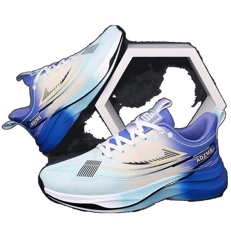 Herren- und Damen-gleiche Laufschuhe Sommer vielseitig weiche Sohle leichte Sportschuhe Mode Farbabstimmung Trend atmungsaktiv lässige Herrenschuhe