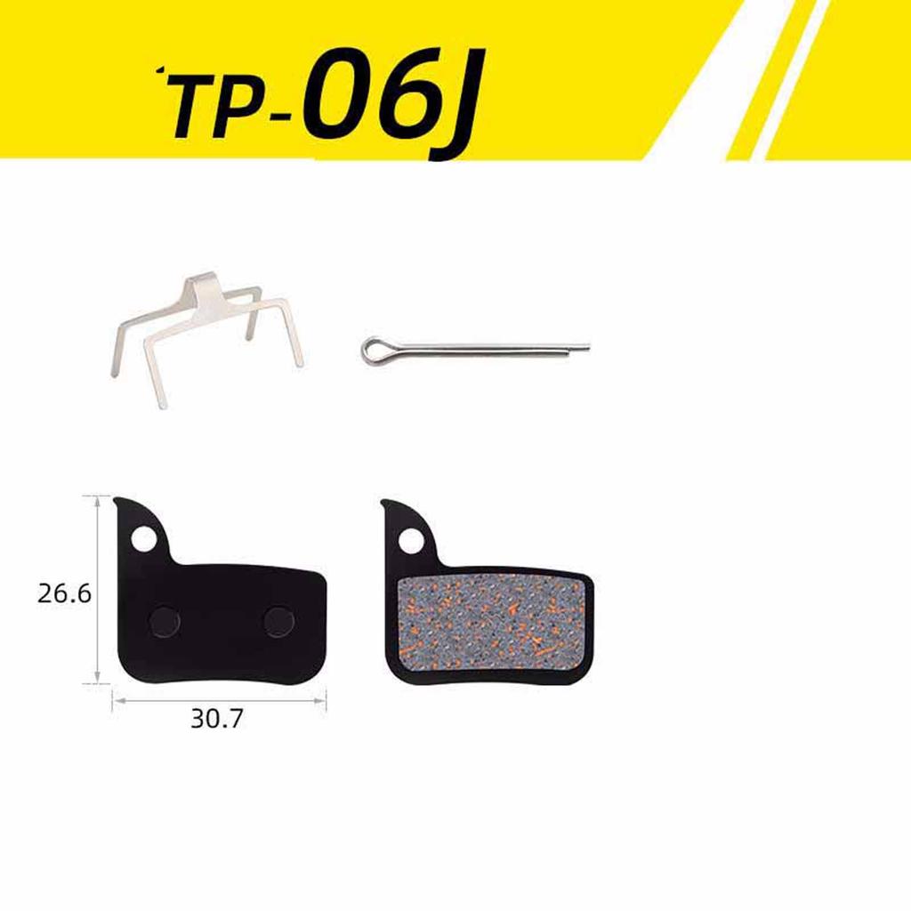 Semi- Disc Brake Pads for Mountain Bikes, High-Performance Oil Disc Brake , Wear-Resistant Replacement Pads