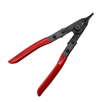 Sicherungsringzange mit abgewinkelter Spitze, 9 Zoll, rutschfest, leicht, professionelle Reparaturzange, spezielle Sicherungsringzange, Spreizzange