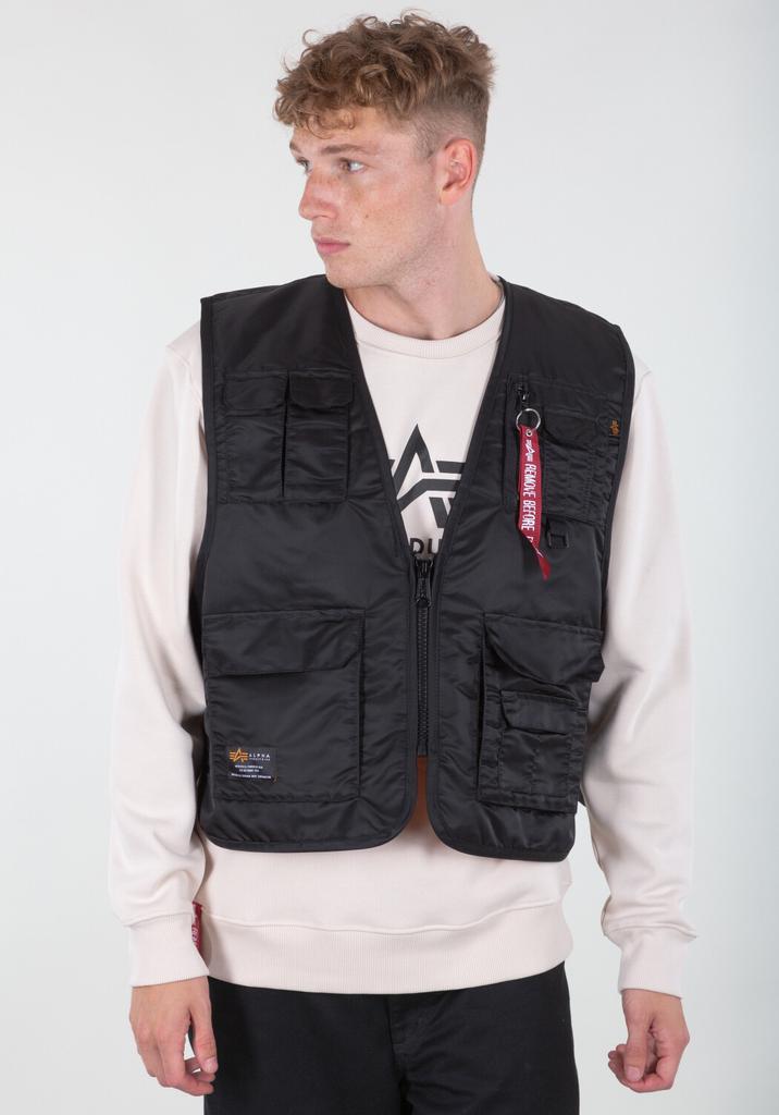 Alpha Industries Utility Vest Winter Jacket (118114) Schwarz