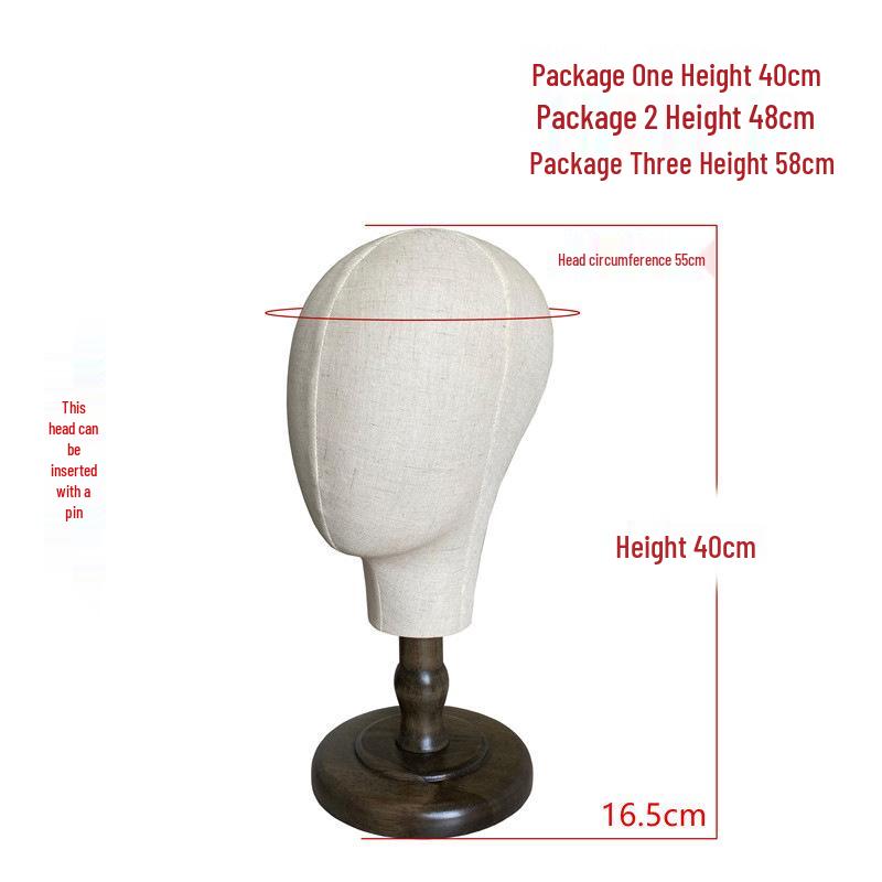 Hat and Wig Stand Model: Dummy Head Holder for Displaying Hats, Wigs, and Accessories