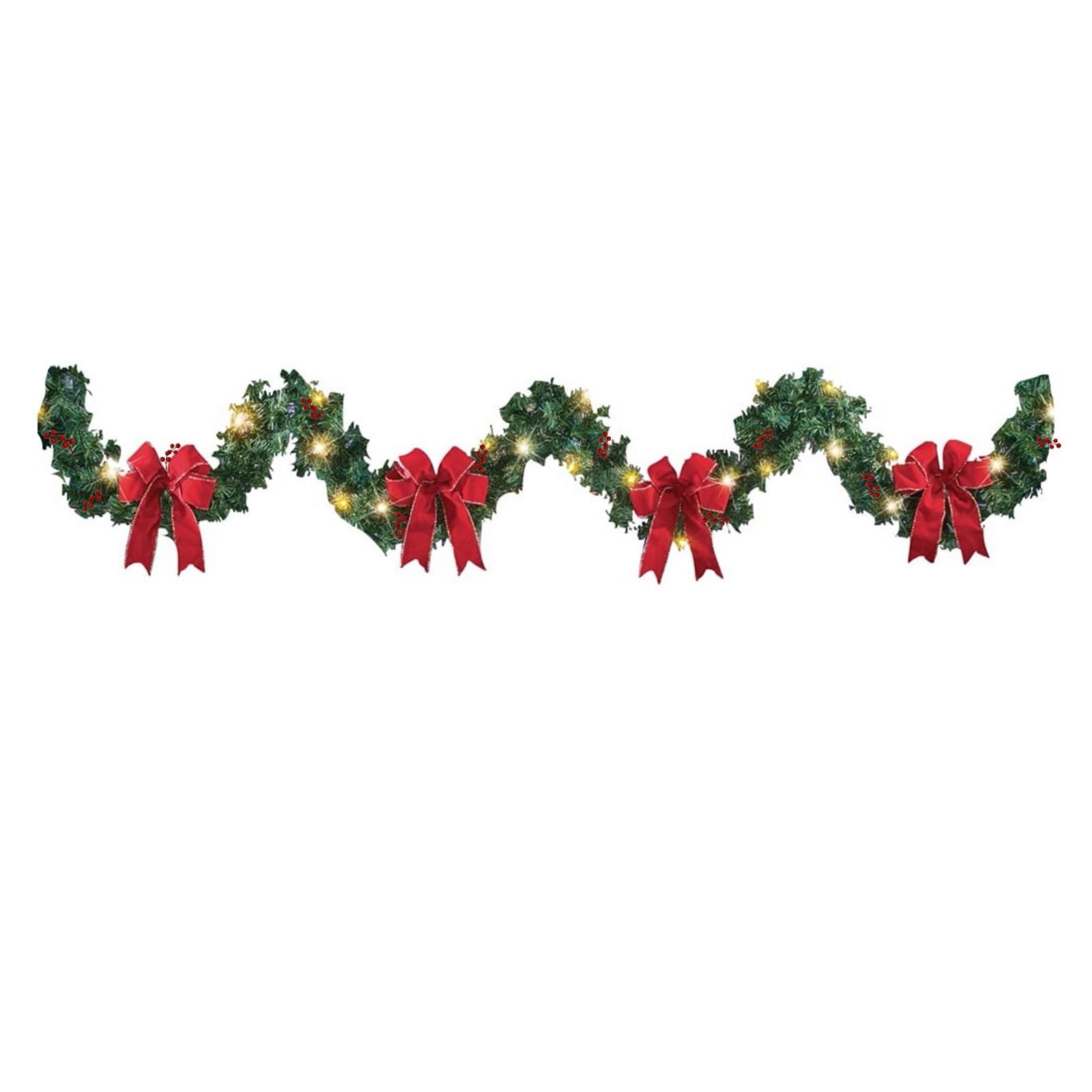 

Light Colored Winter Wreath With Bows And Wood Decorations For Indoor Or Outdoor Christmas Decorations зелений