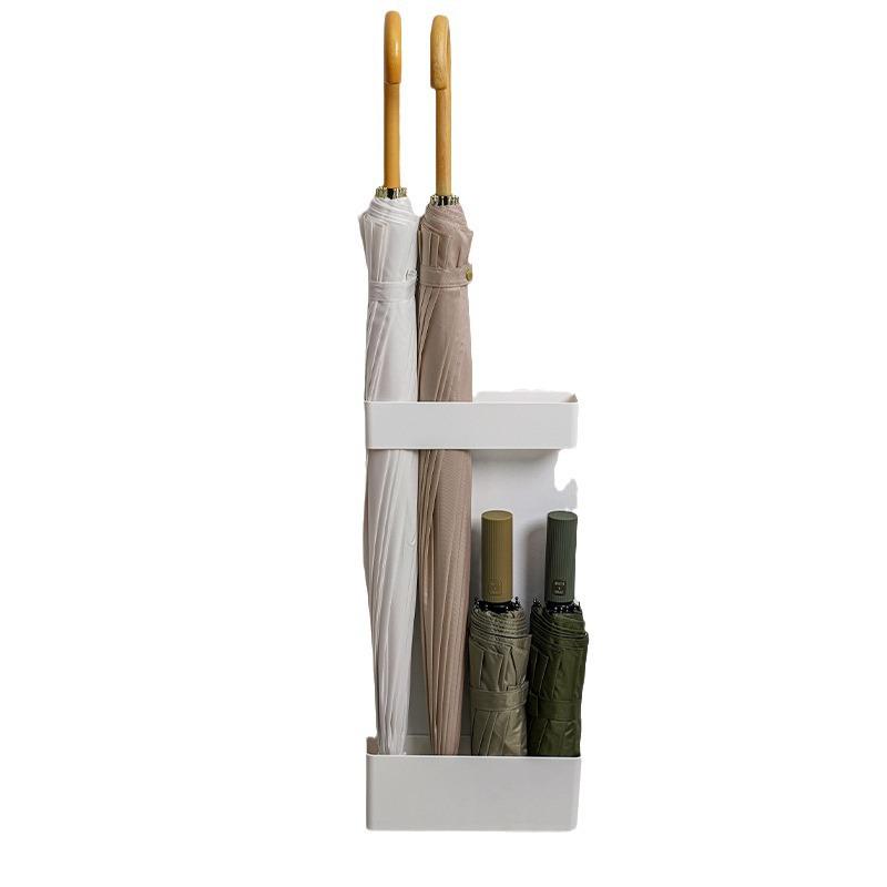 Wall-Mounted Umbrella Storage Rack for Home or Commercial Use