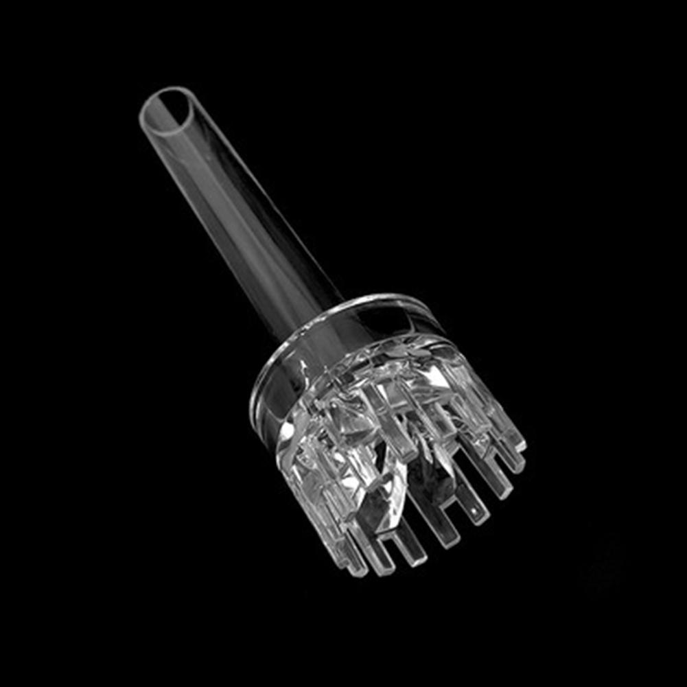 Transparent Acrylic Skimmer Pipe Inlet Outlet Water Filter Cleaning Tool Aquarium Fish Tank Accessories
