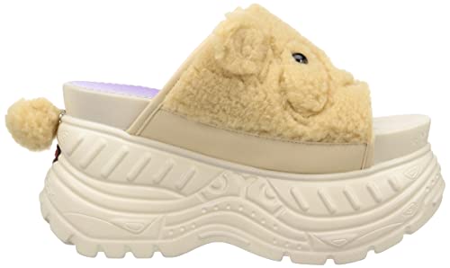 Yosuke Platform Shoes, Women's, Beige, Size 24.5 cm, 4460008