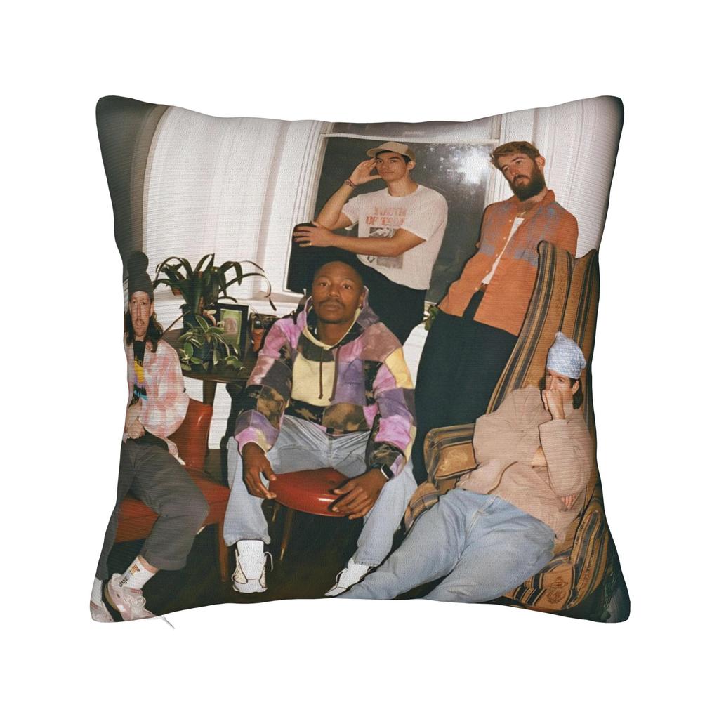 Decorative Pillow Covers Turnstile Rock Band Tour Merchandise Living Room  Throw Pillow Case Cover Square Multiple Sizes