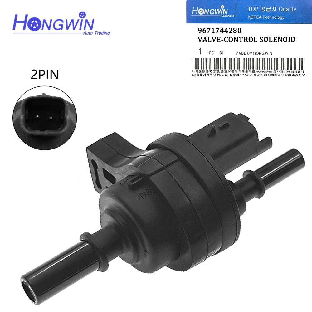 Genuine No:9671744280 9671744280 Vacuum Canister Purge Solenoid For Citroen C1 3 4 DS4 Peugeot 108 301 308 Partner 1.2 THP 08-17