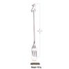 Ru Han Creative Stainless Steel Cat Long Handle Fork
