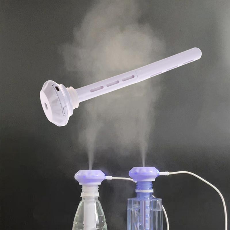 

USB Увлажнитель воздуха Светодиодная лампа Распылитель тумана Для дома Автомобиля Портативный Мини-увлажнитель Ультразвуковой Арома Анион Диффузор Очиститель воздуха