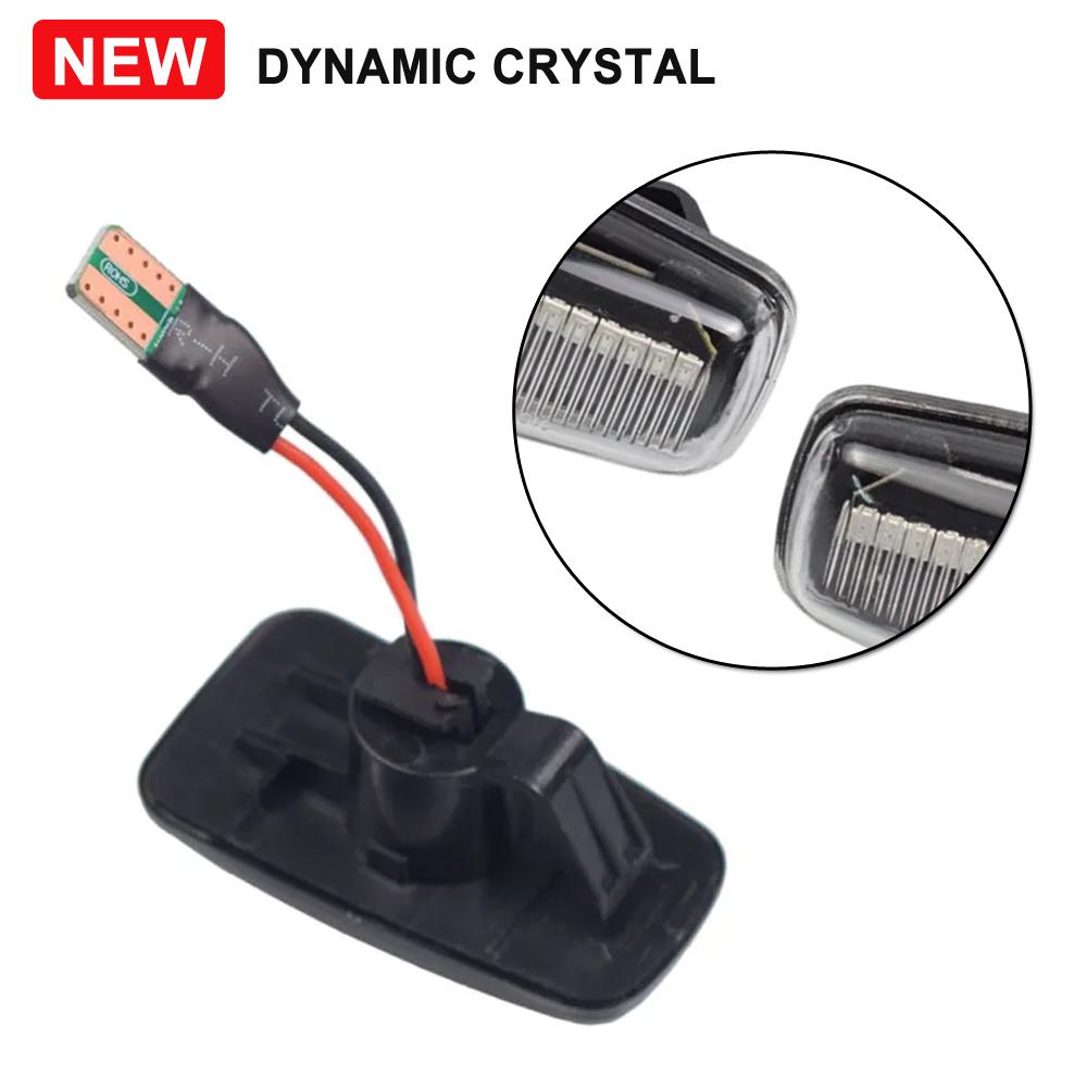 Flashing Car Turn Signal Lamps Side Marker Lights Lateral LED For Peugeot 306 106 406 806 Citroen XM ZX Break Xsara Xantia Fiat