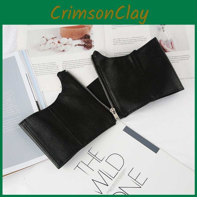 Solid Color Simple Artificial Leather Women Casual Wide Waistband With Zipper