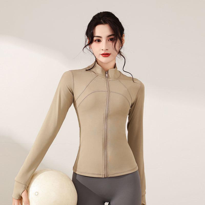 

Женский высокоэффективный тренировочный костюм с длинным рукавом для йоги и тенниса Small