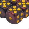 10 Pieces Polyhedral Dices Role Playing Dice Multi Side Acrylic Set Table Game Entertainment