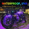Motorcycle Led Decorative Lamp Underglow Lights RGB Waterproof App Remote Control For ATV UTV Motorbike  Atmosphere Light