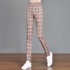 Elastische Taille Dicke Karohosen für Damen - Herbst/Winter 2025 Schlankmachender Trendiger Stil