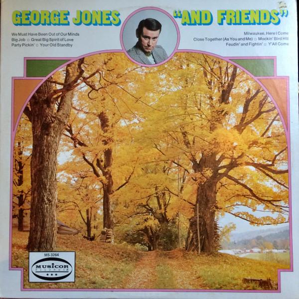 

LP Record GEORGE JONES - And Friends MS3264 Musicor Records US Country Used