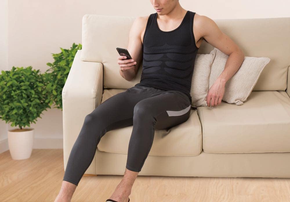 NEIGHBOR CLOWN Tank de compresie Mușchi abdominali Puternic Reduce burta Tonifică Abdomenul Shapewear abdominal pentru bărbați Top pentru bărbați, Cămașă, Compresie, Grăsime, Mușchi,