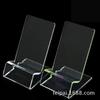 Universal Transparent Acrylic Mobile Phone Stand for Desk