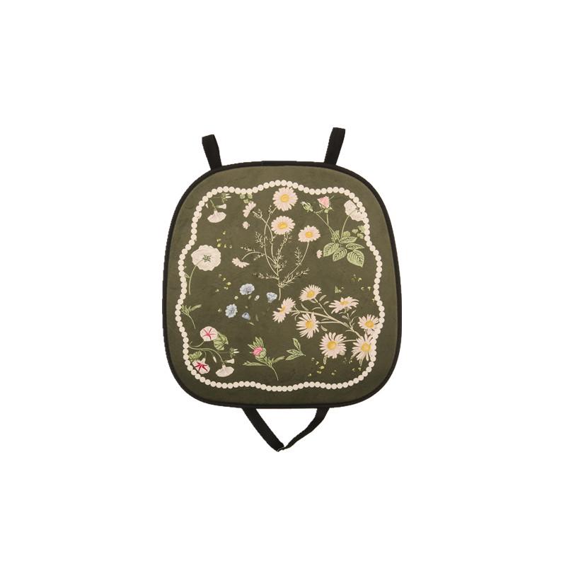 

Плюшевый флисовый полуобхватывающий зимний чехол-подушка для автомобильного сиденья