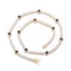 Women's Tennis Bracelet cz Necklace Elegant Clavicle Chain Winter New Jewelry Luxury Fashion Sweater Chain Wedding Party Gift