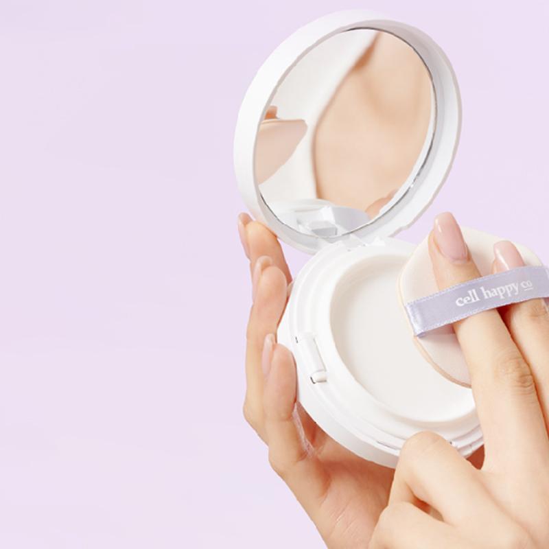 [CELL HAPPY CO] Vegan Collagen Cushion with Refill SPF 50+ PA+++ 15g*2EA