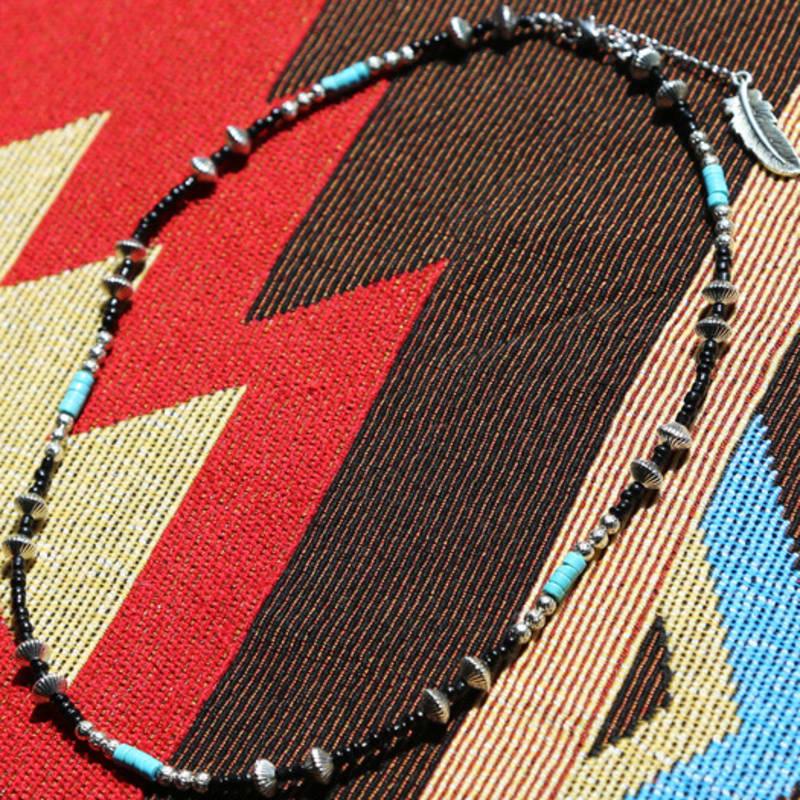 KND Turquoise & Hogan Beads Necklace