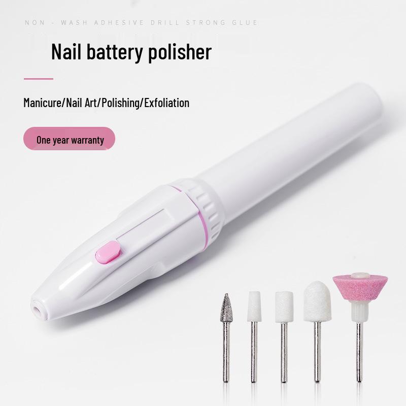 

Портативная электрическая ручка для полировки ногтей с 5 насадками