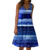 Abito da Donna Carino Senza Maniche Casual Stampa Sottoveste Gonna da Spiaggia Prendisole