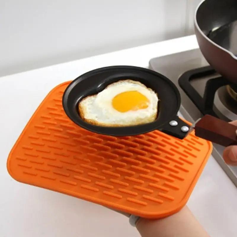 European Silicone Insulated Placemat - Colorful, Thick, Multi-Use Mat for Table, Pots, and Phones