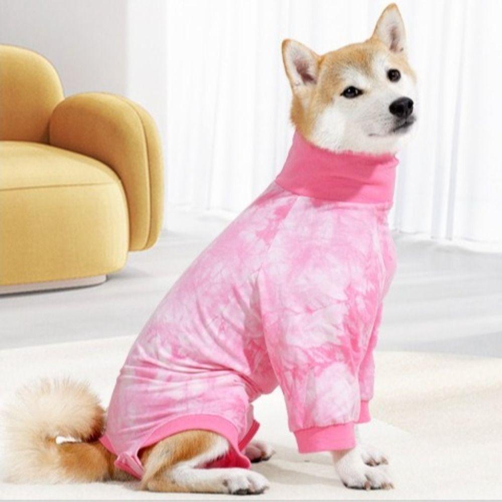 Tie Dye Dog Anxiety Vest Warm Dog Soothing Clothes Dogs Calming Pullover  Wound Protection