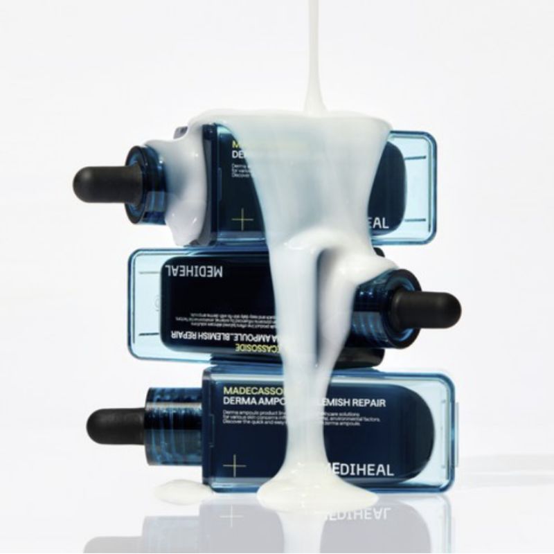 MEDIHEAL Madecassoside Derma Ampoule 50ml – Lightweight Hydrating Facial Ampoule