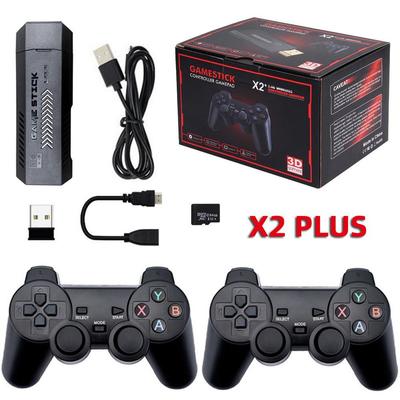 X2 PLUS GD10 4K Drahtlose Spielekonsole mit Doppel-Controllern