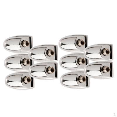 10 Stück Trommelhaken Klemme Snare Ösen für Set Kit Teile